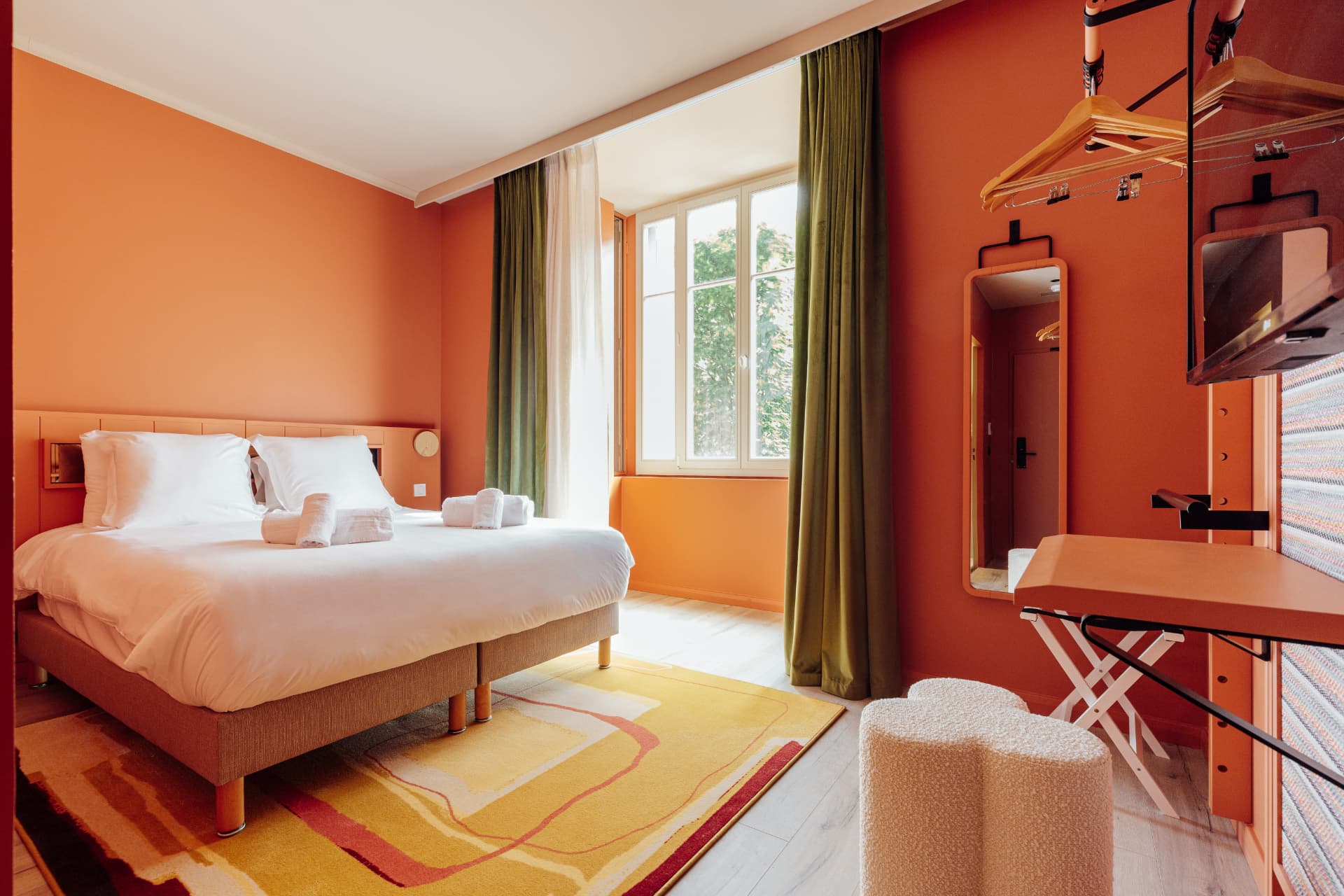 Chambre de l'hôtel Encore Mieux à Orléans